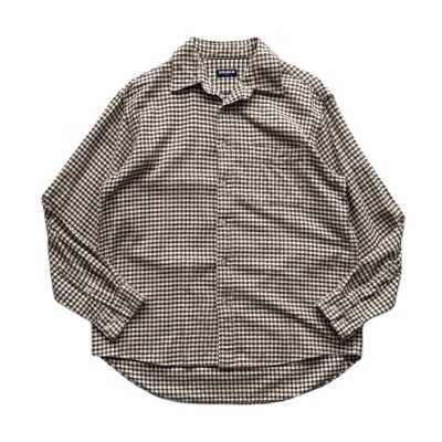 90s old UNIQLO cotton check shirt | Vintage.City 빈티지숍, 빈티지 코디 정보