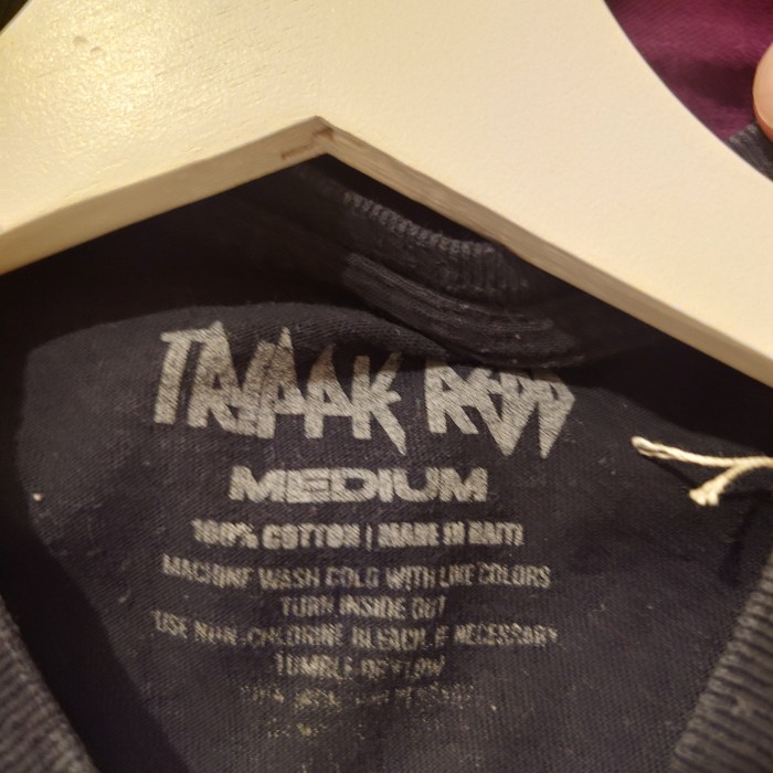 Trippie Redd(トリッピーレッド)　プリントTシャツ　Mサイズ　ブラック　ハイチ　コットン　2818 | Vintage.City 古着屋、古着コーデ情報を発信