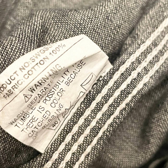 MADE IN JAPAN製 SWAGGER 半袖ブラックデニムシャツ ブラック Mサイズ | Vintage.City 빈티지숍, 빈티지 코디 정보