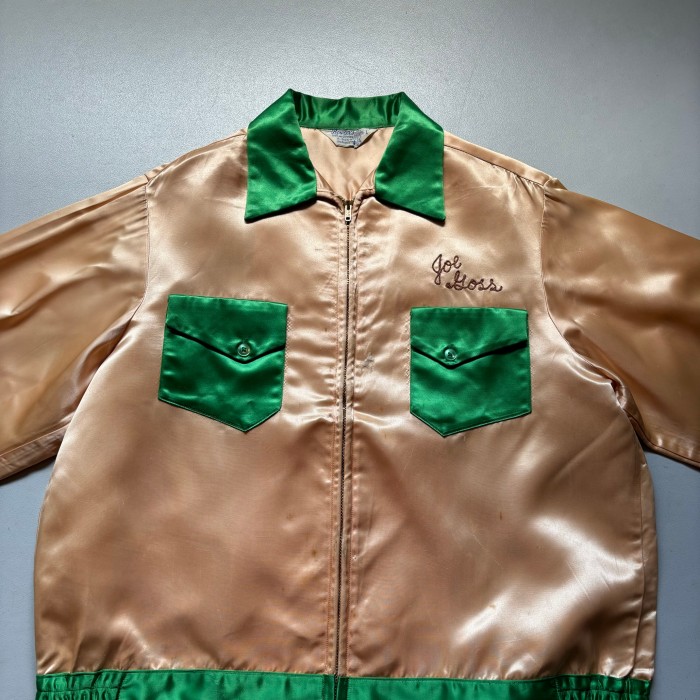 60s〜 bowler’s shirt and uniform bowling jacket “size L” 60年代 ボウラーズシャツアンドユニフォーム ボウリングジャケット 2トーン | Vintage.City Vintage Shops, Vintage Fashion Trends