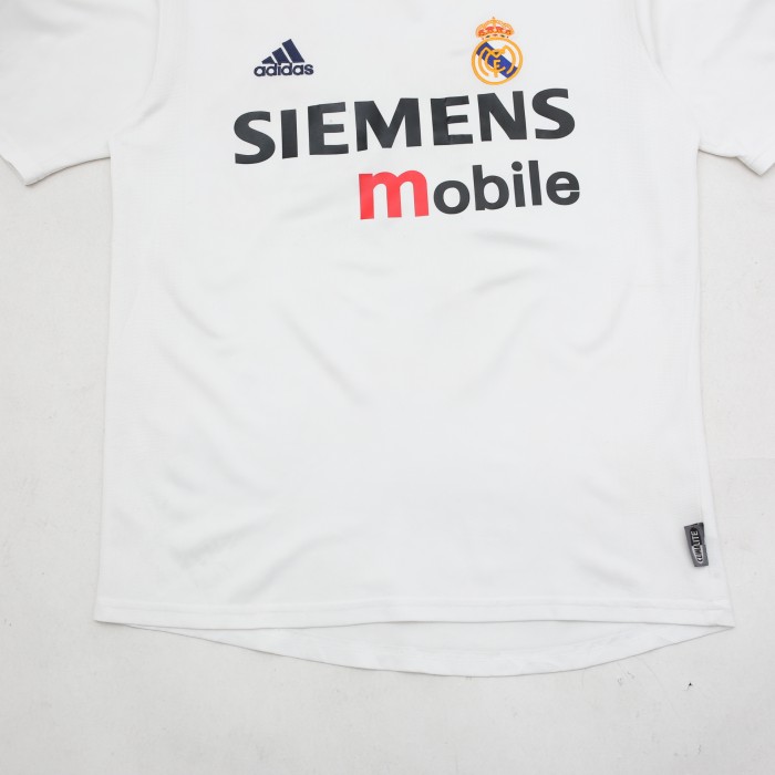 アディダス レアル・マドリード 02/03 サッカーユニフォーム ゲームシャツ Adidas Real Madrid Soccer Game Shirt | Vintage.City 古着屋、古着コーデ情報を発信
