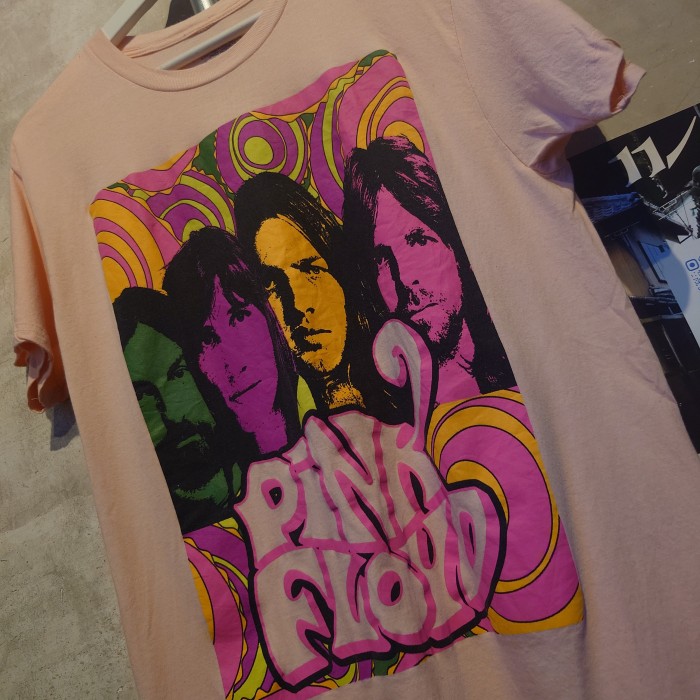 PINKFLOYD(ピンクフロイド)　バンドTシャツ　Mサイズ　パキスタン　コットン　ピンク　2808 | Vintage.City 빈티지숍, 빈티지 코디 정보