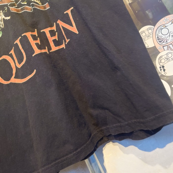 QUEEN(クイーン)　バンドTシャツ　Mサイズ　メキシコ　ブラック　コットン　2811 | Vintage.City 빈티지숍, 빈티지 코디 정보