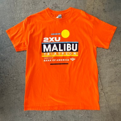 MALIBU  TRIATHLON  プリント  Tシャツ | Vintage.City 빈티지숍, 빈티지 코디 정보