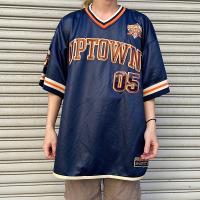 90s FUBU ベースボールゲームTシャツ　ビッグサイズ　ワッペン　紺　XXL | Vintage.City 빈티지숍, 빈티지 코디 정보