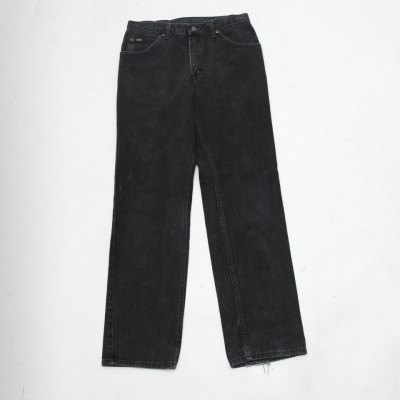 リー ブラック ストレート デニムパンツ Lee Black Straight Denim Pants# | Vintage.City 古着屋、古着コーデ情報を発信