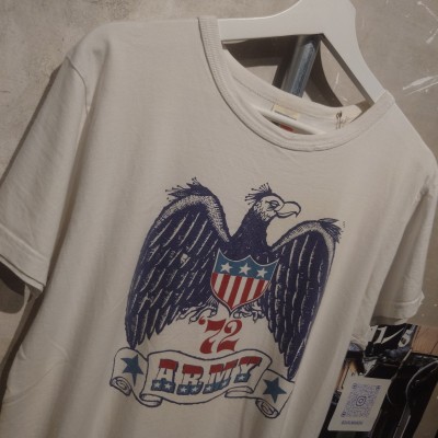 BUZZ RICKSON(バズリクソンズ)プリントTシャツ　Mサイズ　USA製　ホワイト　コットン　2821 | Vintage.City 古着屋、古着コーデ情報を発信
