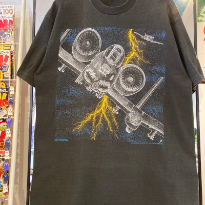 '88 BLACK BIRD 製 A-10 THUNDERBOLT Tシャツ made in U.S.A (SIZE XL) | Vintage.City 古着屋、古着コーデ情報を発信