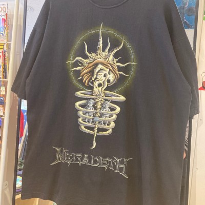 '95 MEGADETH ツアーTシャツ (SIZE XL相当) | Vintage.City 古着屋、古着コーデ情報を発信