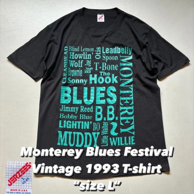 Monterey Blues Festival Vintage 1993 Tshirt “size L” @1993PENNY CANDY FRESNO CA  ブルース  ペニーキャンディー プリントTシャツ | Vintage.City 古着屋、古着コーデ情報を発信