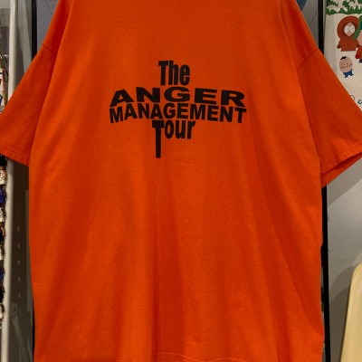'00 dead stock (one wash ) THE ANGER MANAGEMENT TOUR Tシャツ(SIZE XXL) | Vintage.City 빈티지숍, 빈티지 코디 정보