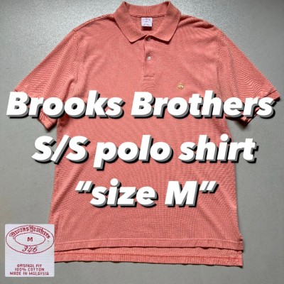 Brooks Brothers S/S polo shirt “size M” ブルックスブラザーズ 半袖 ポロシャツ コーラルピンク オレンジ | Vintage.City Vintage Shops, Vintage Fashion Trends