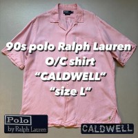 90s polo Ralph Lauren O/C shirt “CALDWELL” “size L” 90年代 ポロラルフローレン 開襟シャツ オープンカラーシャツ 半袖 ピンク リネンシルク | Vintage.City Vintage Shops, Vintage Fashion Trends