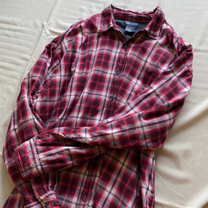90's~ / ombre check shirt オンブラチェックシャツ | Vintage.City 빈티지숍, 빈티지 코디 정보
