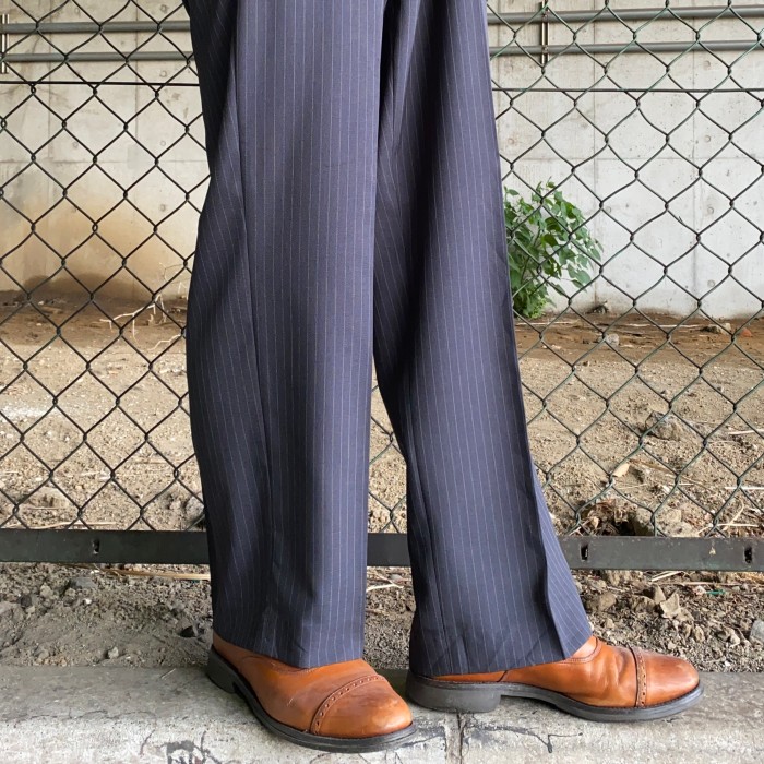 00's / 《PERRY ELLIS》striped slacks | Vintage.City Vintage Shops, Vintage Fashion Trends