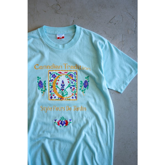 1990s Canadian Art Tshirt Made in Canada | Vintage.City 빈티지숍, 빈티지 코디 정보