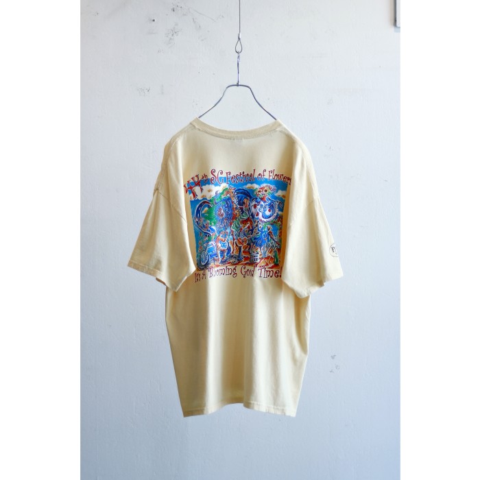 Art Graphic Back Print Tshirt | Vintage.City 빈티지숍, 빈티지 코디 정보