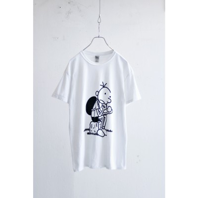 “Dairy of a Wimpy Kid” Greg Effortless White Tshirt | Vintage.City 빈티지숍, 빈티지 코디 정보