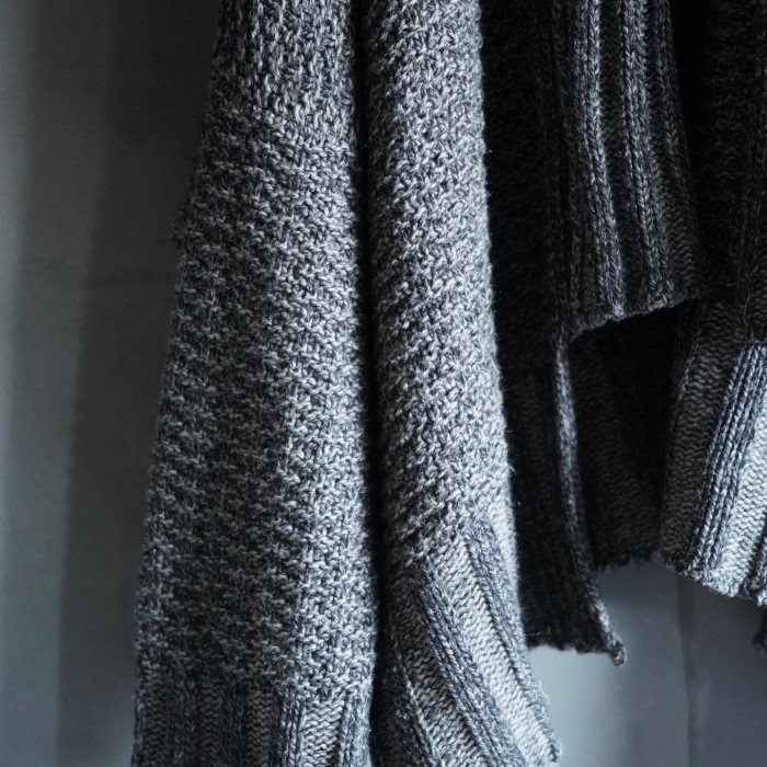 90’s “SHIRIN GUILD” shawl design knit cardigan | Vintage.City 古着屋、古着コーデ情報を発信