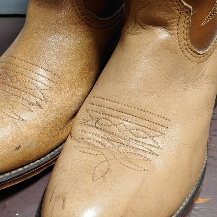 Vintage ACME USA製 レザー ウエスタン ブーツ サイズ5 1/2D 約22.5cm カウボーイブーツ 靴 | Vintage.City 古着屋、古着コーデ情報を発信