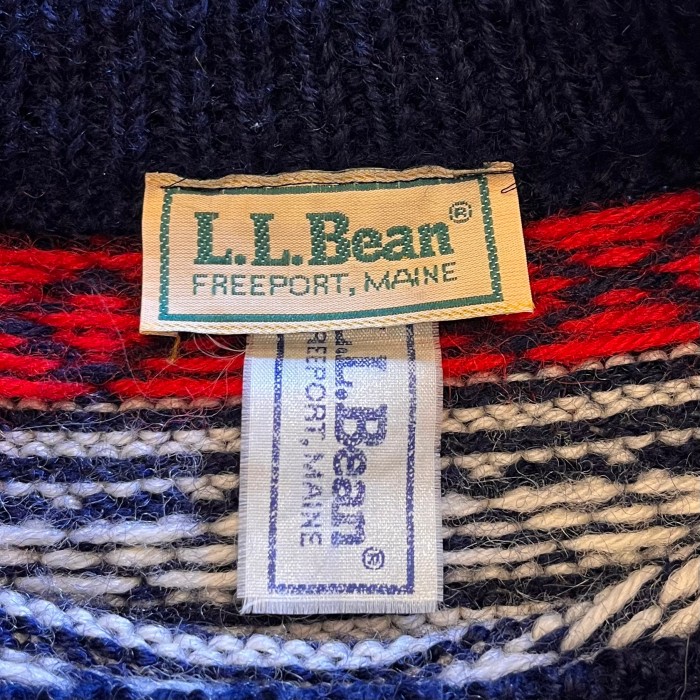 80's "L.L.Bean" ノルディックウールニット | Vintage.City 古着屋、古着コーデ情報を発信
