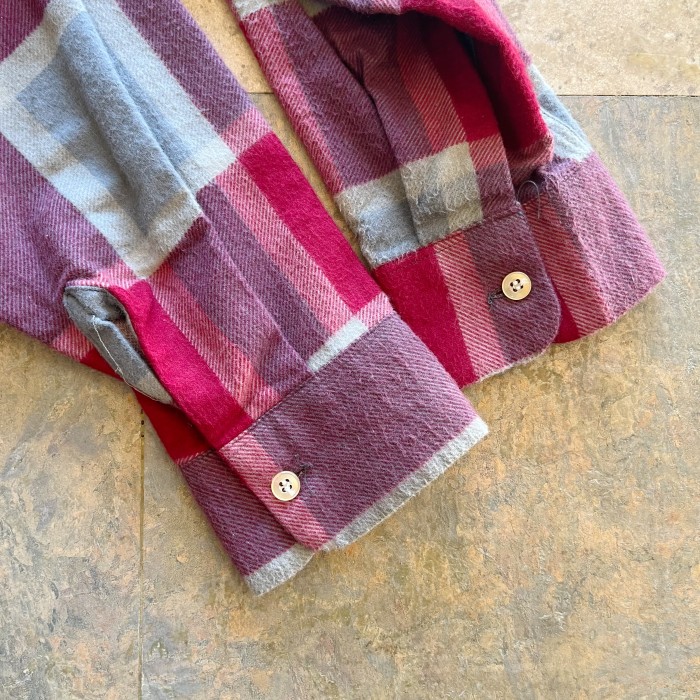 60’s Park Manor Print Flannel Shirt | Vintage.City 古着屋、古着コーデ情報を発信