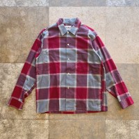 60’s Park Manor Print Flannel Shirt | Vintage.City 빈티지숍, 빈티지 코디 정보