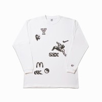 Collage-S Long Sleeve Tee (Cross Stitch) | Vintage.City 古着屋、古着コーデ情報を発信