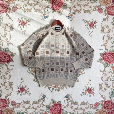 JAPAN vintage retro wool knit | Vintage.City 古着屋、古着コーデ情報を発信