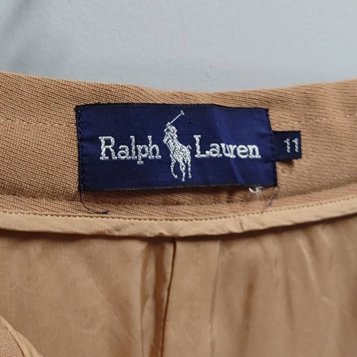 90-00’s Ralph Lauren ウール ロング スカート カーキ | Vintage.City 古着屋、古着コーデ情報を発信