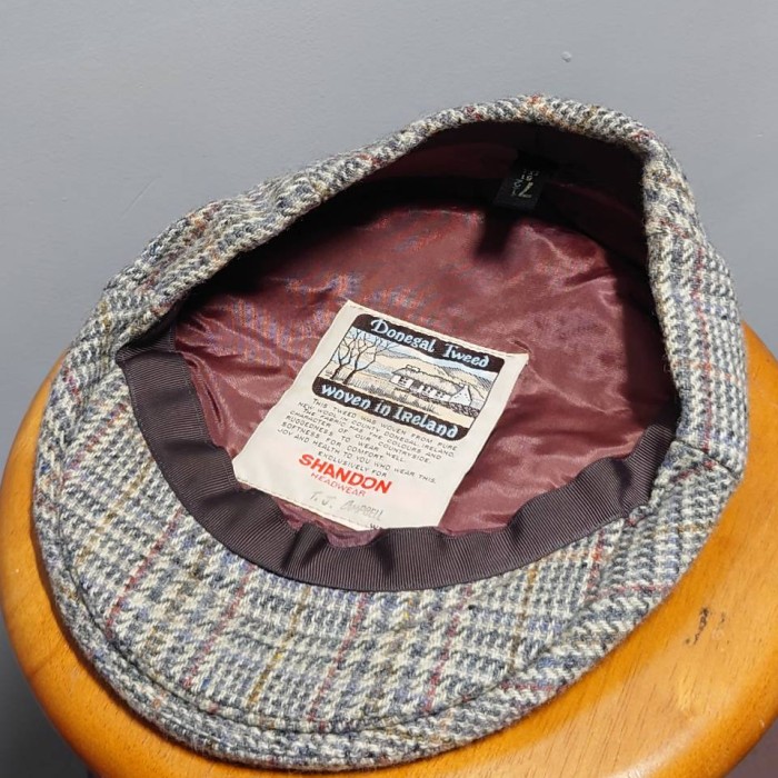Vintage SHANDON HEADWEAR ウールツイード ハンチング | Vintage.City 古着屋、古着コーデ情報を発信