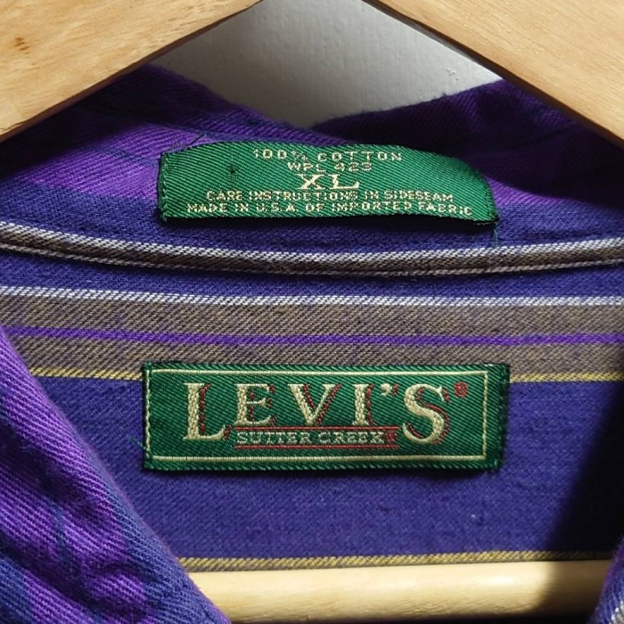 90’s Levi's “SUTTER CREEK” USA製 ワーク シャツ | Vintage.City 古着屋、古着コーデ情報を発信
