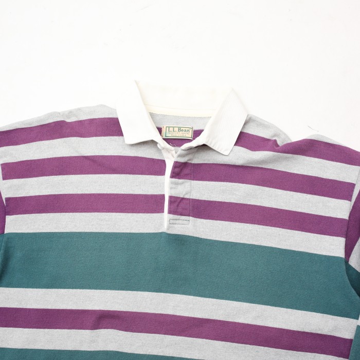 90's エルエルビーン ラガーシャツ L.LBean Rugby Shirt | Vintage.City 빈티지숍, 빈티지 코디 정보