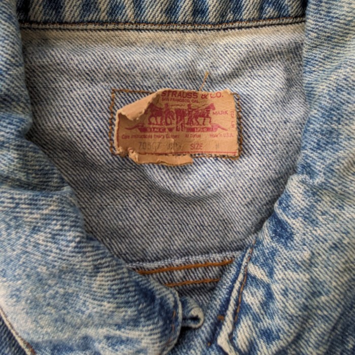 80s LEVI'S　USA製　denim jacket M | Vintage.City 古着屋、古着コーデ情報を発信