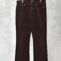 old " lauren / ralph lauren " stretch corduroy bootscut pants | Vintage.City 빈티지숍, 빈티지 코디 정보