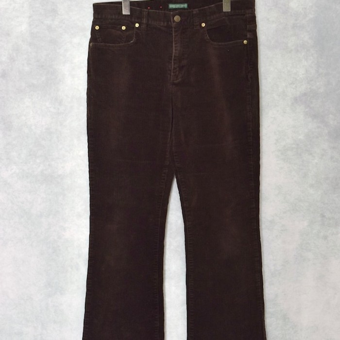 old " lauren / ralph lauren " stretch corduroy bootscut pants | Vintage.City 빈티지숍, 빈티지 코디 정보