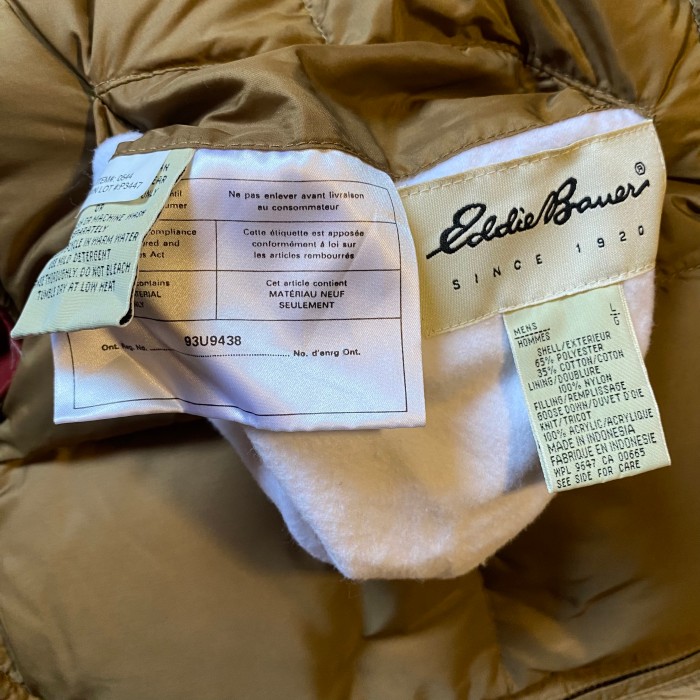 eddie bauer downlight reversible vest | Vintage.City 古着屋、古着コーデ情報を発信