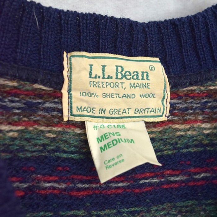 old " L.L.bean " fair isle pattern wool knit vest | Vintage.City 빈티지숍, 빈티지 코디 정보