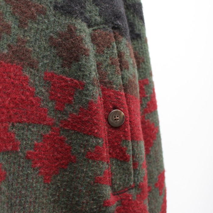 USA VINTAGE WOOL RICH NATIVE PATTERNED WOOL COAT/アメリカ古着ウールリッチネイティブ柄ウールコート | Vintage.City 古着屋、古着コーデ情報を発信