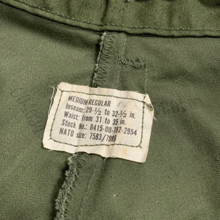 70's U.S ARMY M-65 Field Trousers | Vintage.City 古着屋、古着コーデ情報を発信