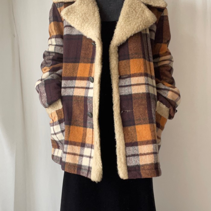 50〜60s Weather caster boa coat | Vintage.City 古着屋、古着コーデ情報を発信