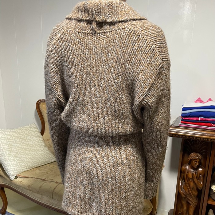 Agnes b Knit Long Cardigan Alpaca made in France | Vintage.City Vintage Shops, Vintage Fashion Trends