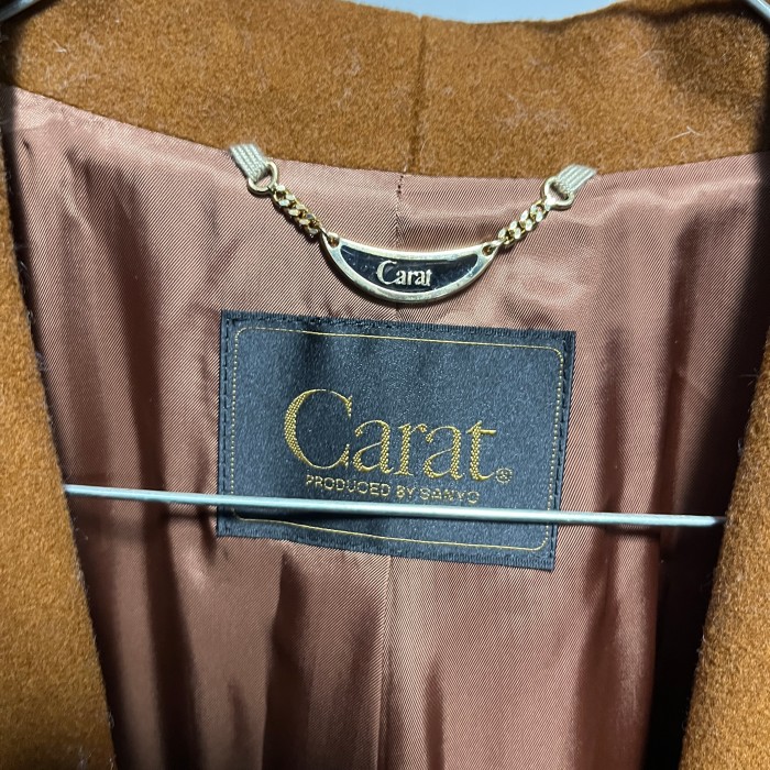 Vintage New Wool 100% Long Coat Camel | Vintage.City 빈티지숍, 빈티지 코디 정보