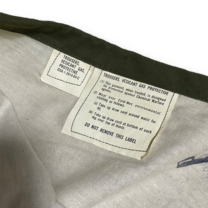 1960's U.S ARMY GAS PROTECTIVE PANTS | Vintage.City Vintage Shops, Vintage Fashion Trends