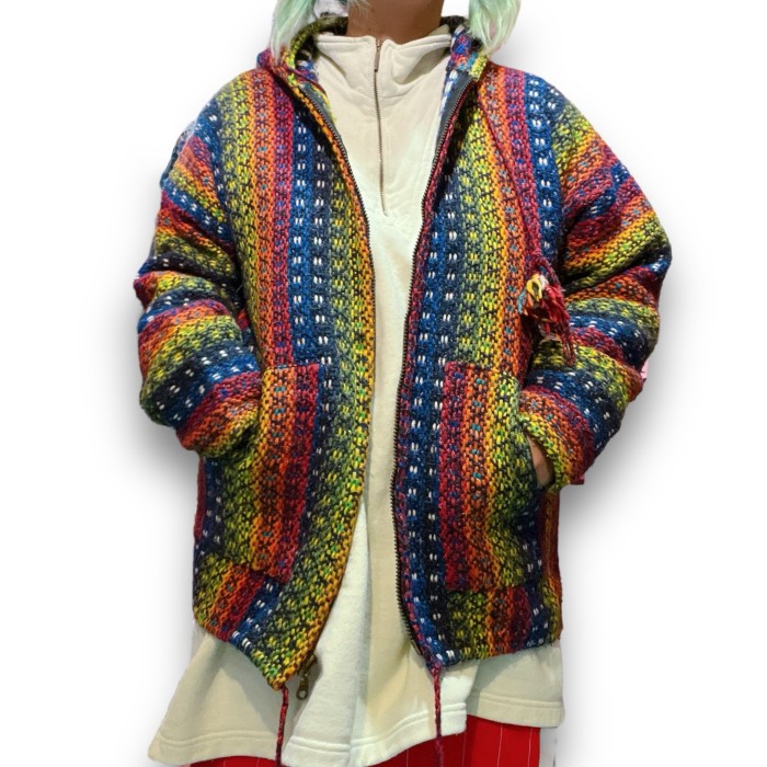 Ecuador rainbow cardigan/3068 | Vintage.City 빈티지숍, 빈티지 코디 정보