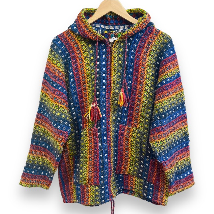 Ecuador rainbow cardigan/3068 | Vintage.City 古着屋、古着コーデ情報を発信