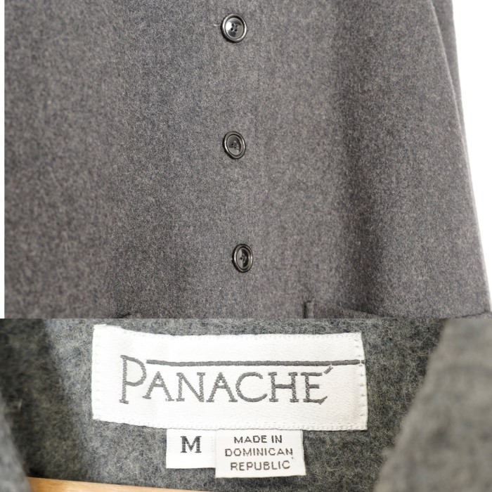 USA VINTAGE PANACHE' 2 TONE DESIGN WOOL JACKET/アメリカ古着2トーンデザインウールジャケット | Vintage.City 古着屋、古着コーデ情報を発信