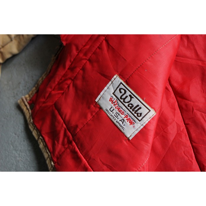 70's Walls duck coverall jkt "junk" | Vintage.City 古着屋、古着コーデ情報を発信