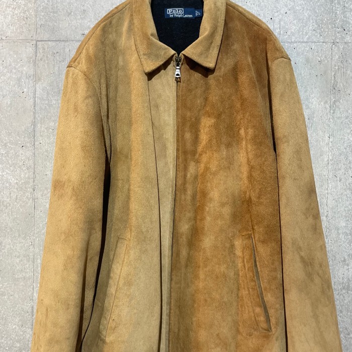Polo by Ralph Lauren suede jacket L | Vintage.City 빈티지숍, 빈티지 코디 정보