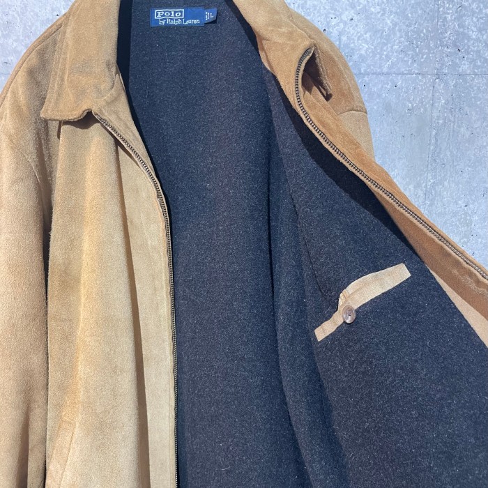 Polo by Ralph Lauren suede jacket L | Vintage.City 古着屋、古着コーデ情報を発信